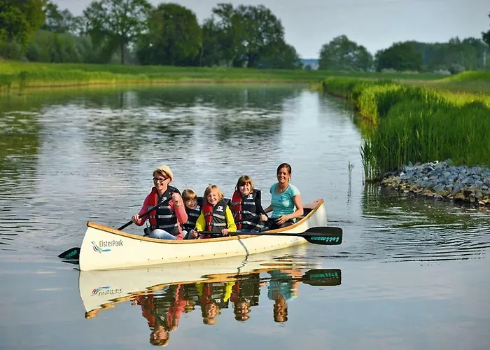 فندق Traumhaus Im Elsterpark